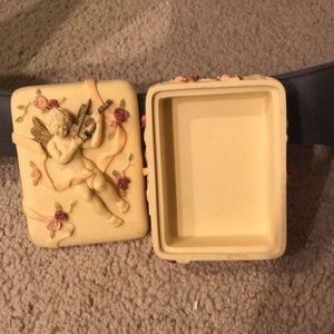 Angel jewelry box